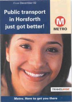 leaflet: public transport in horsforth
